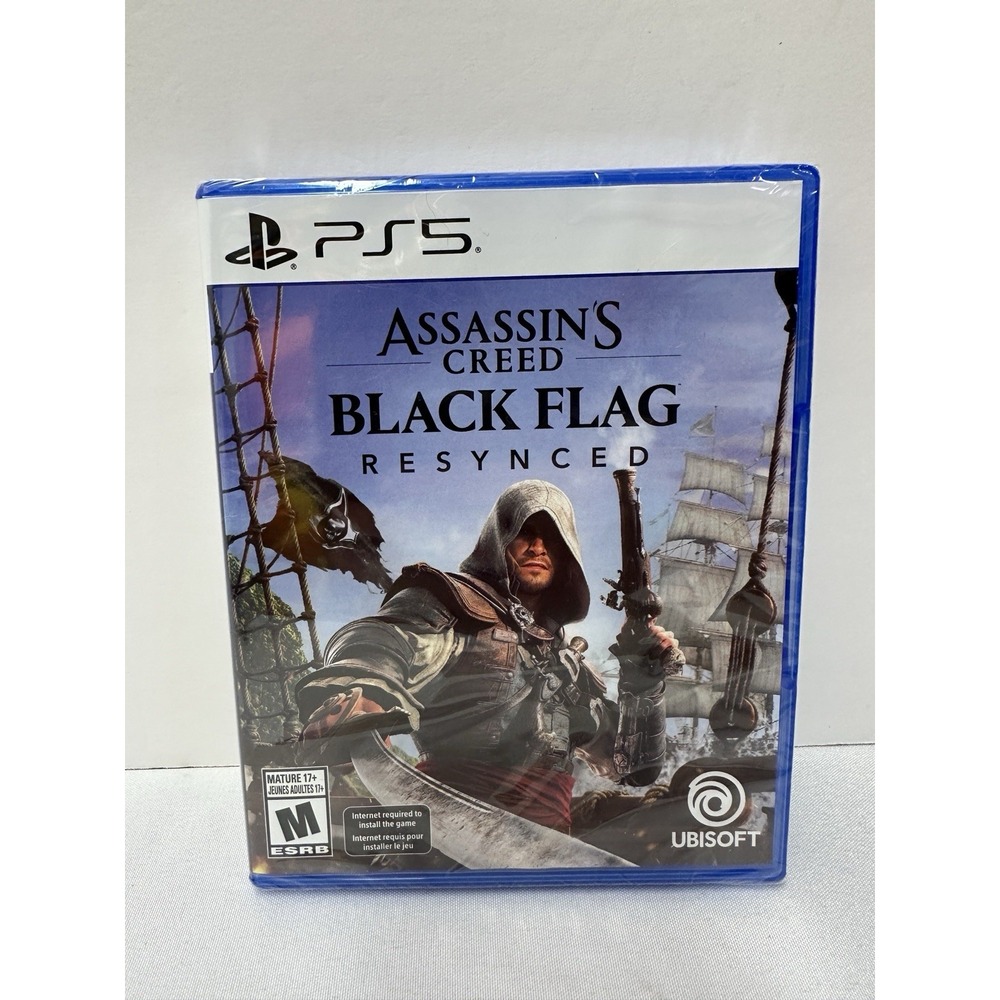 SEALED New Assassin's Creed Black Flag Resynced (Sony PlayStation 5 PS5, 2026)